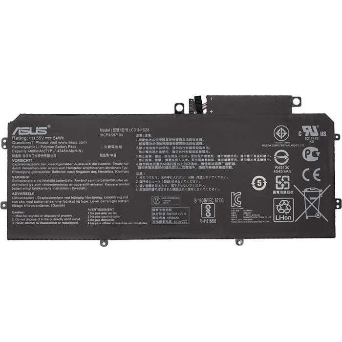 Аккумулятор для ноутбука ASUS ZenBook Flip UX360 (C31N1528) 11.55V 54Wh PowerPlant (NB431038)