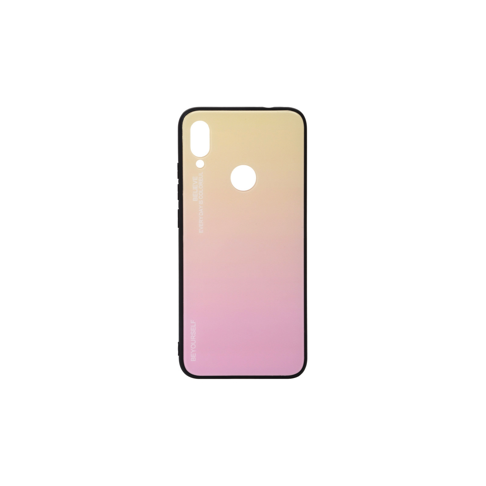 Чехол для мобильного телефона BeCover Gradient Glass Xiaomi Redmi 7 Yellow-Pink (703597)