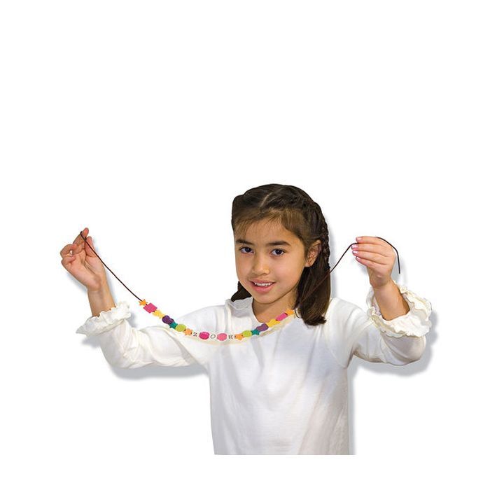 Набір для творчості Melissa&Doug Набір бусин Алфавіт (MD13774) зображення 5
