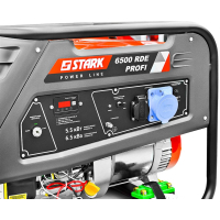 Генератор Stark 6500 RDE Profi, бензиновий (240550020) изображение 6