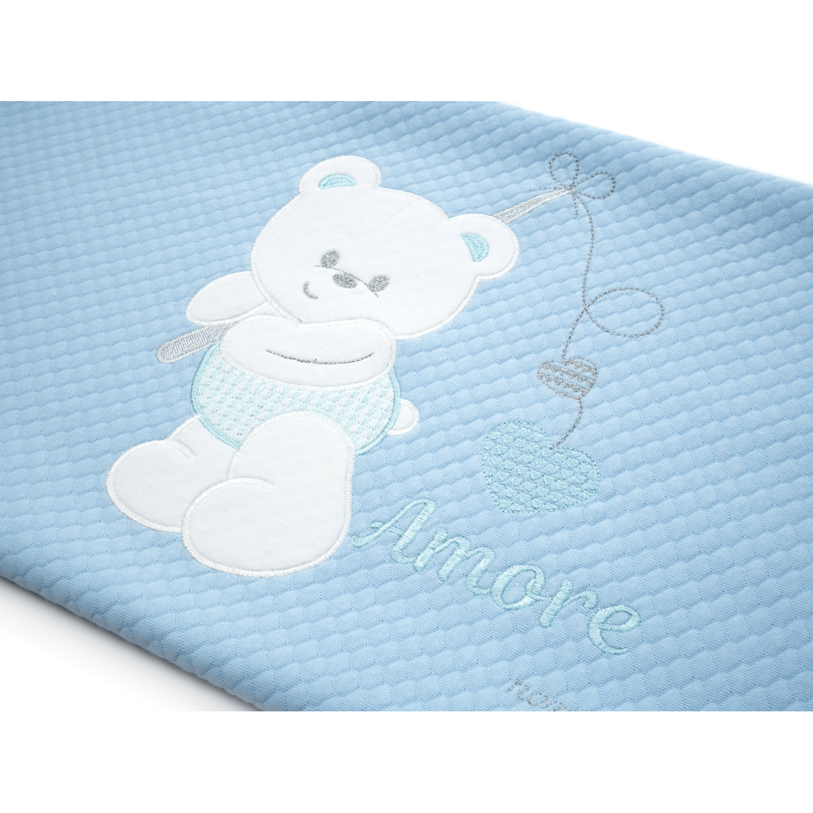 Детское одеяло Breeze с мишкой (64291-blue) изображение 3