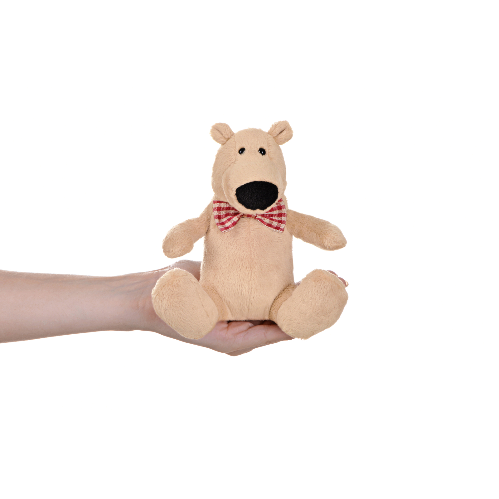 М'яка іграшка Same Toy Полярний ведмедик бежевий 13 см (THT664) зображення 3