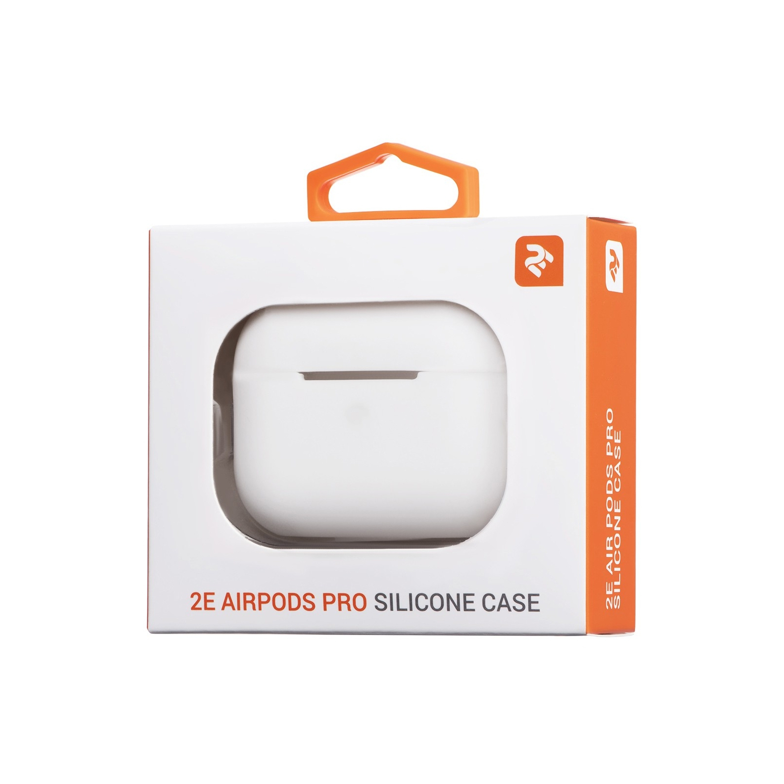 Чехол для наушников 2E для Apple AirPods Pro Pure Color Silicone 2.5 мм White (2E-PODSPR-IBPCS-2.5-WT) изображение 4
