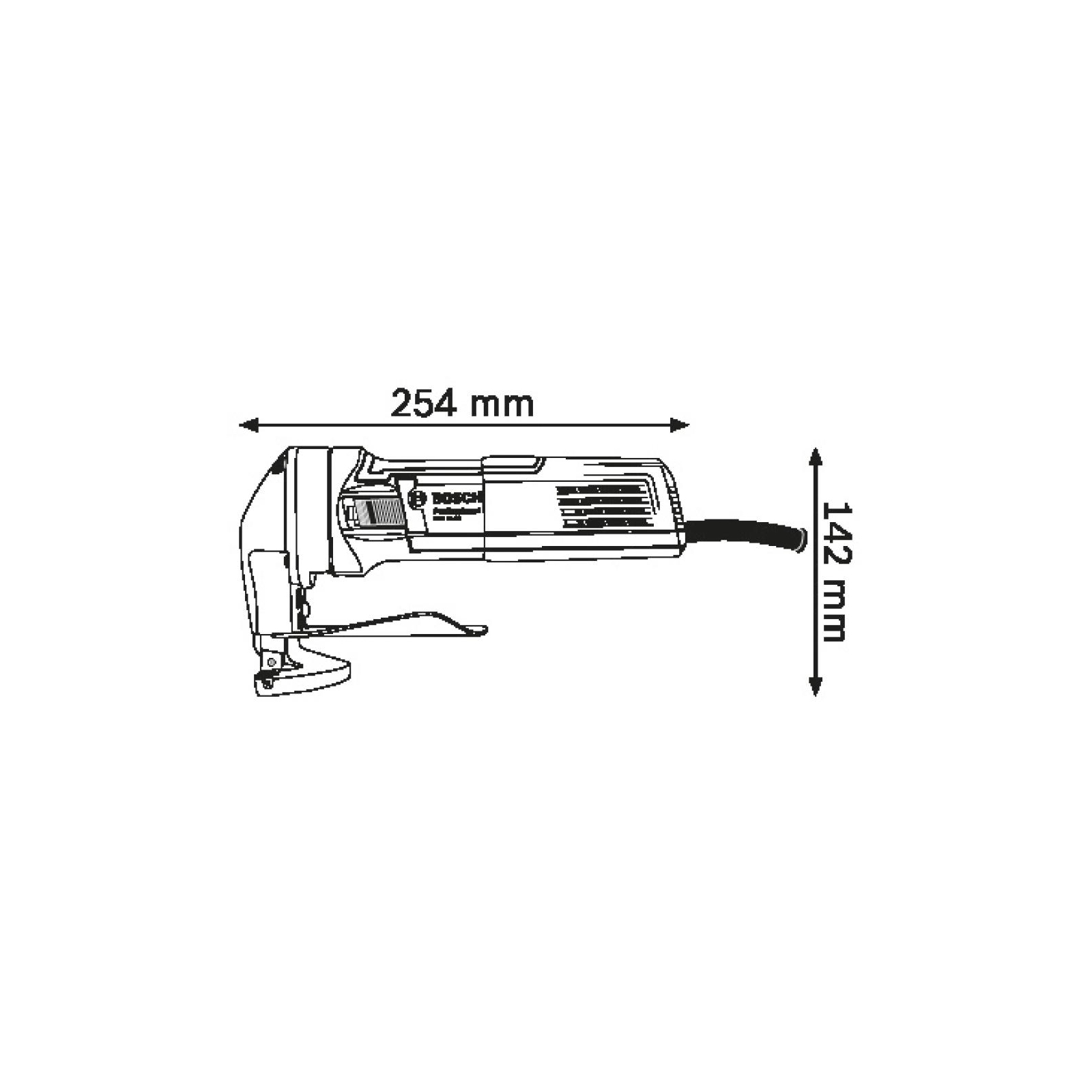 Ножиці по металу електричні Bosch GSC 75-16 Professional (0.601.500.500) зображення 5