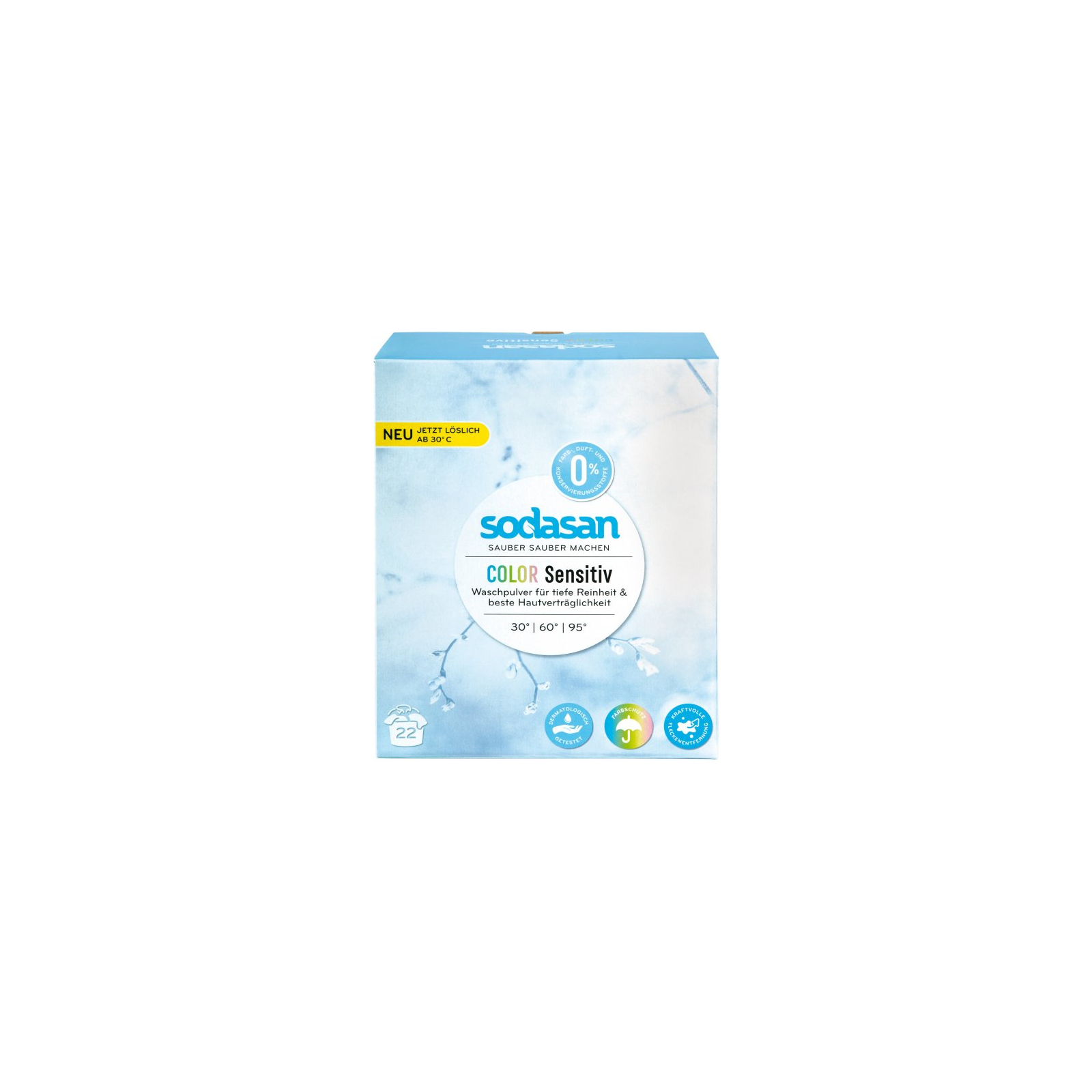 Стиральный порошок Sodasan Comfort Sensitiv 1 кг (4019886050807)