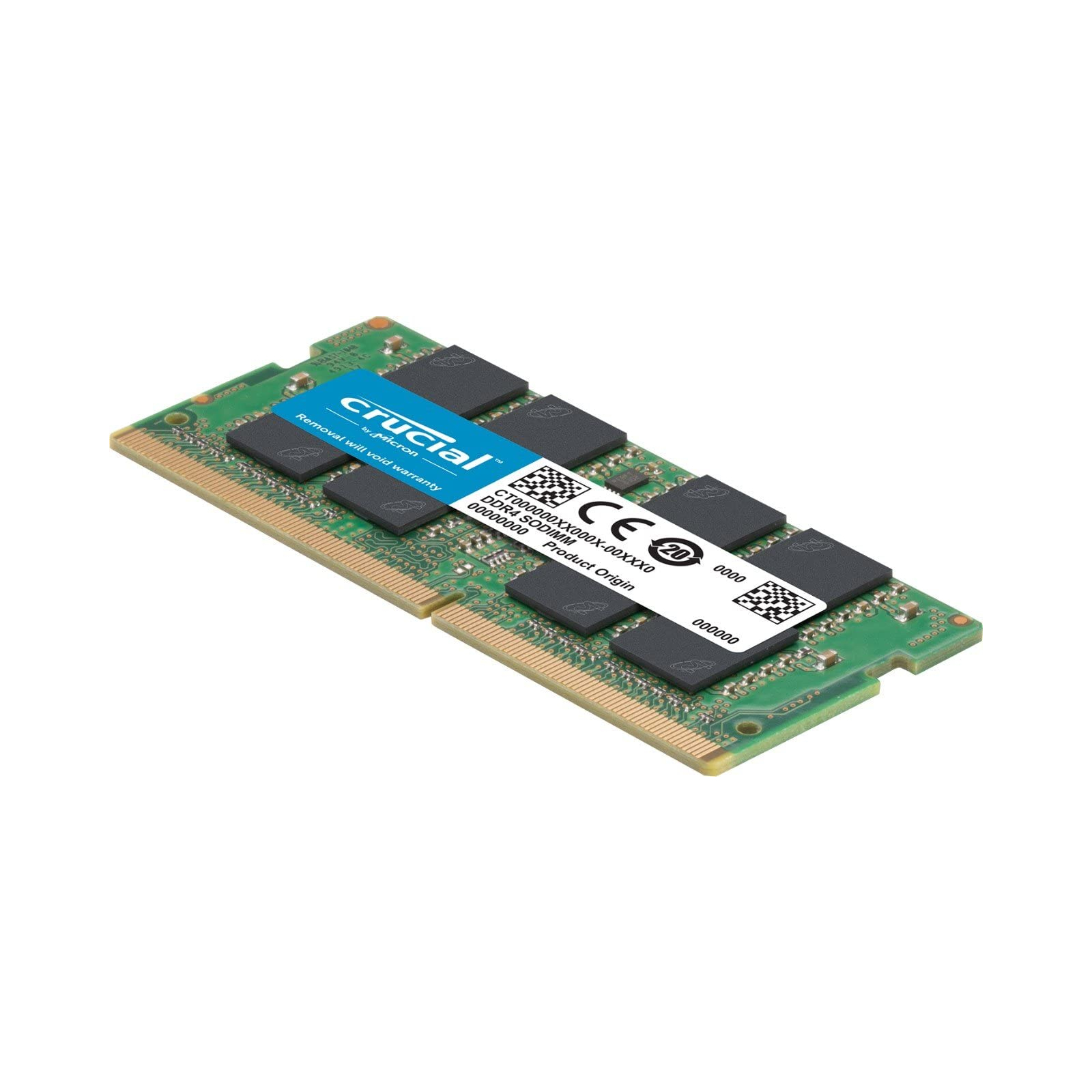 Модуль памяти для ноутбука SoDIMM DDR4 32GB 3200 MHz Micron (CT32G4SFD832A) изображение 2
