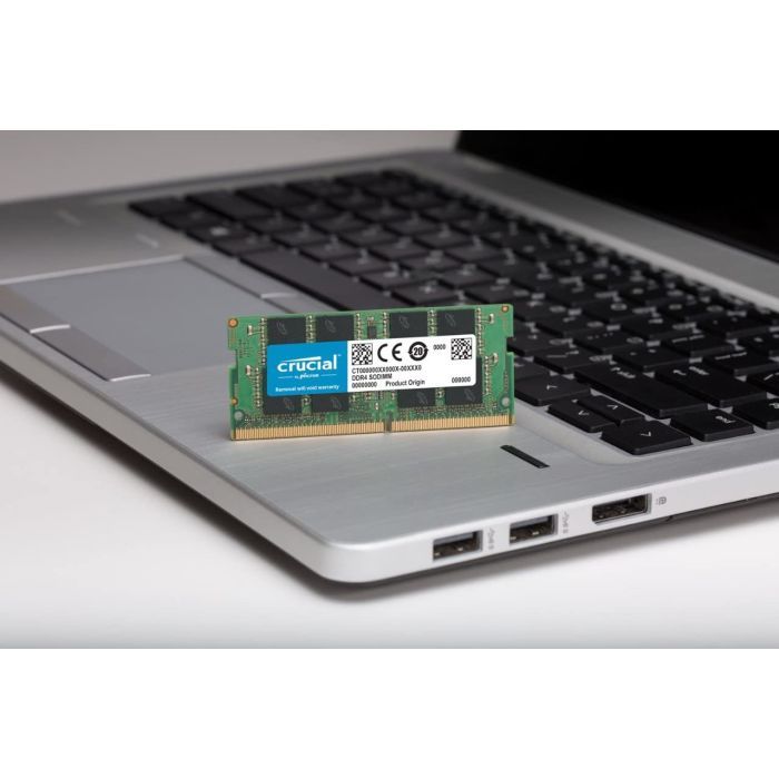 Модуль памяти для ноутбука SoDIMM DDR4 32GB 3200 MHz Micron (CT32G4SFD832A) изображение 4