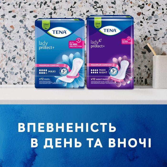 Урологічні прокладки Tena Lady Maxi 12 шт. (7322540593143) зображення 10