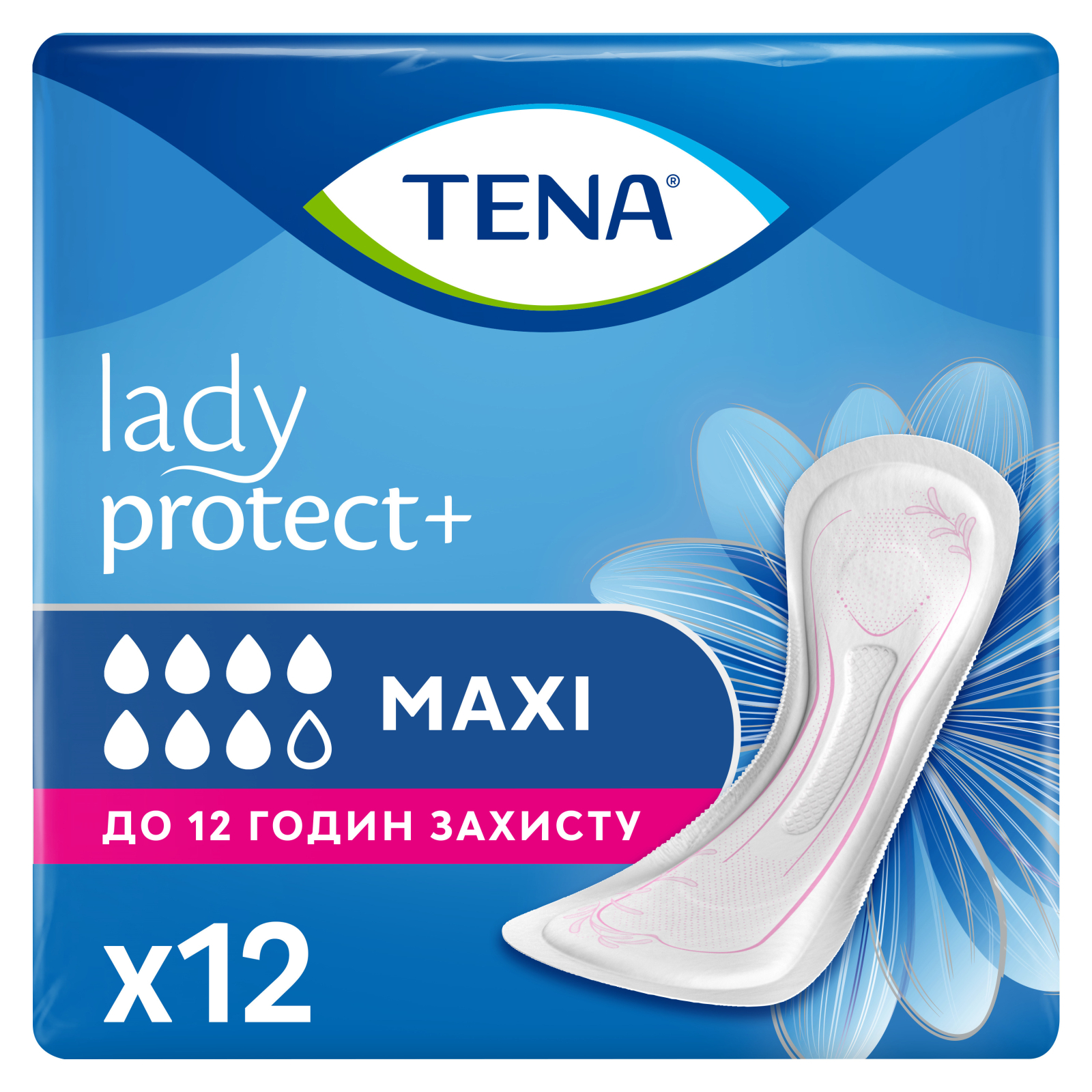 Урологические прокладки Tena Lady Maxi 12 шт. (7322540593143)