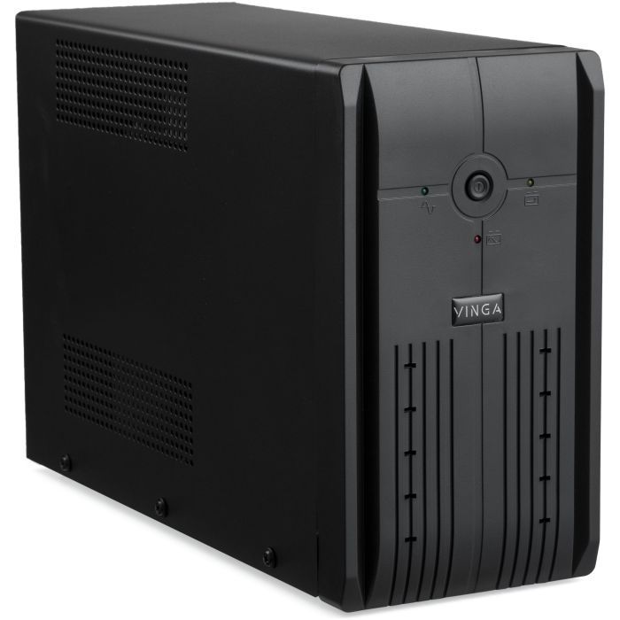 Источник бесперебойного питания Vinga LED 850VA metal case with USB (VPE-850PRMU) изображение 2