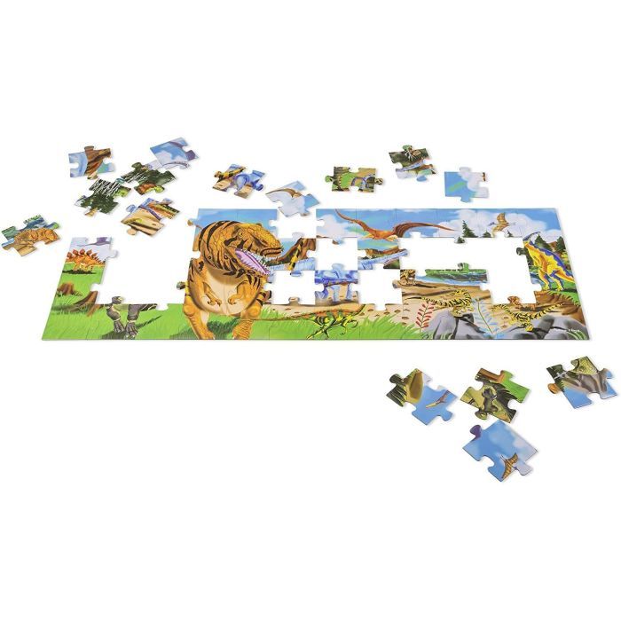 Пазл Melissa&Doug Мега "Краіна динозаврів", 48 елементів (MD10442) зображення 2