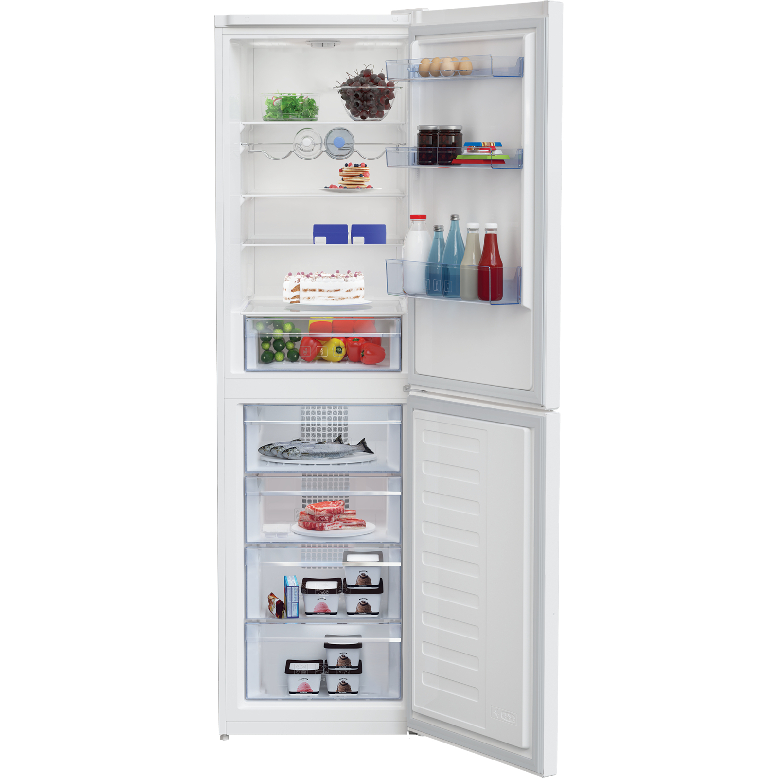 Холодильник Beko RCHA386K30W зображення 3