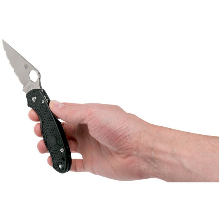 Нож Spyderco Endela Серрейтор (C243SBK) изображение 8