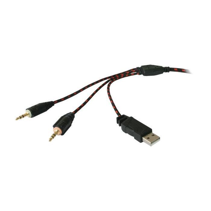 Навушники Redragon Lester Black-Red (64541) зображення 5