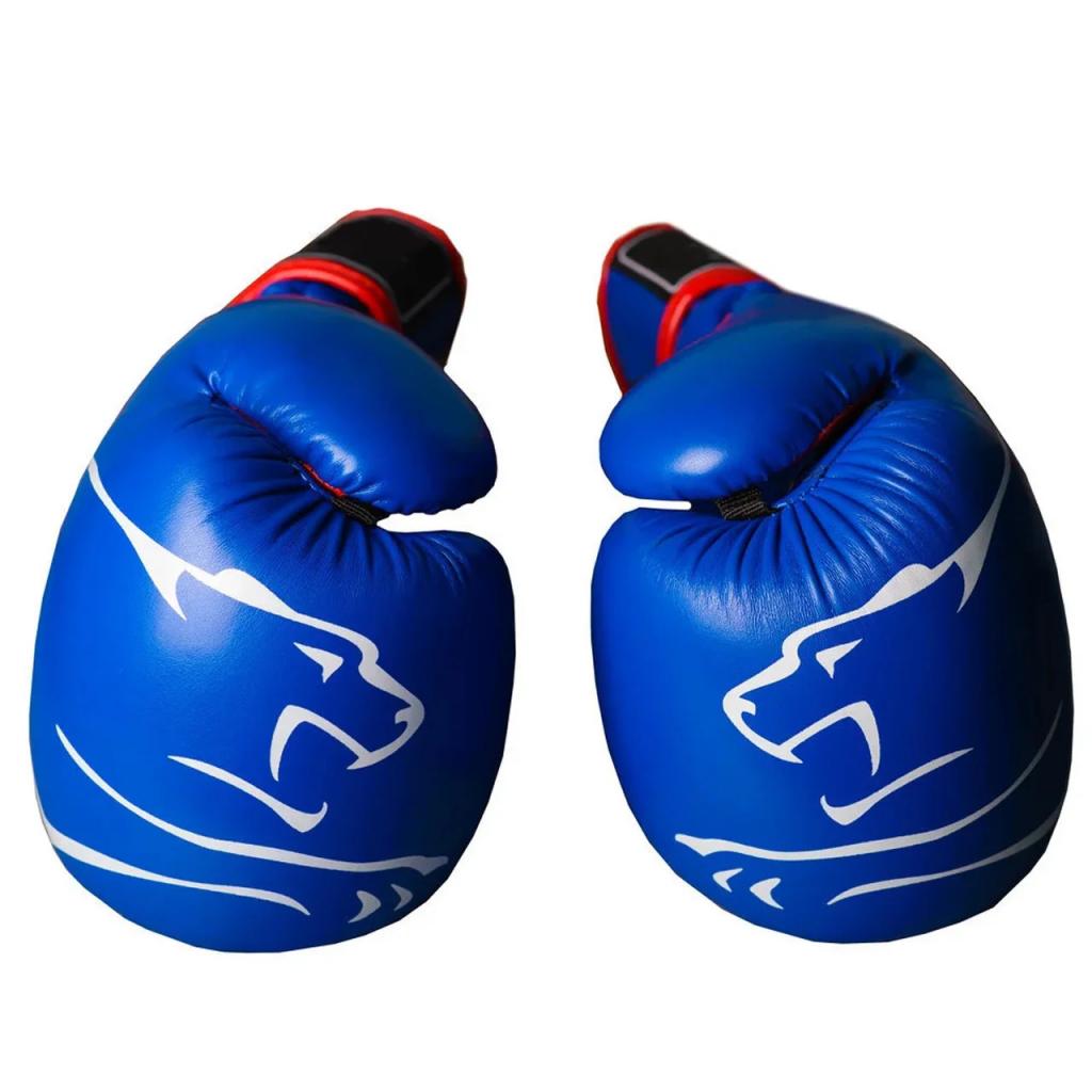 Боксерские перчатки PowerPlay 3018 8oz Blue (PP_3018_8oz_Blue) изображение 2