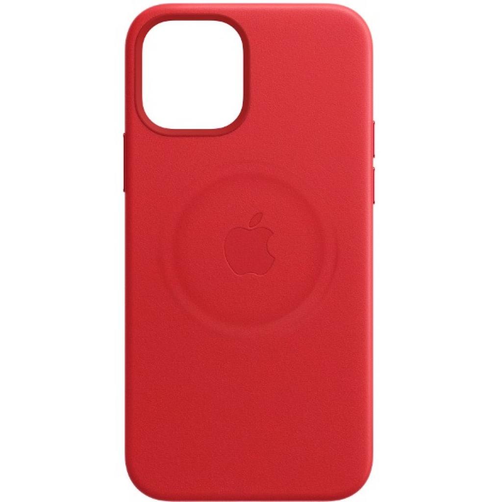 Чехол для мобильного телефона Apple iPhone 12 | 12 Pro Leather Case with MagSafe - (PRODUCT)RED (MHKD3ZE/A) изображение 3