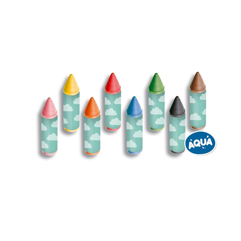 Карандаши цветные Ses Creative Tiny Talents Водные Забавы 8 карандашей (13096S) изображение 2