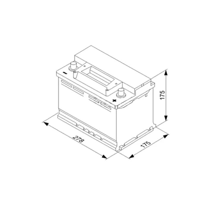 Аккумулятор автомобильный Bosch 70А (0 092 S30 070) изображение 2