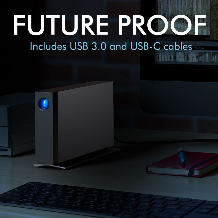 Внешний жесткий диск 3.5" 10TB LaCie (STHA10000800) изображение 8