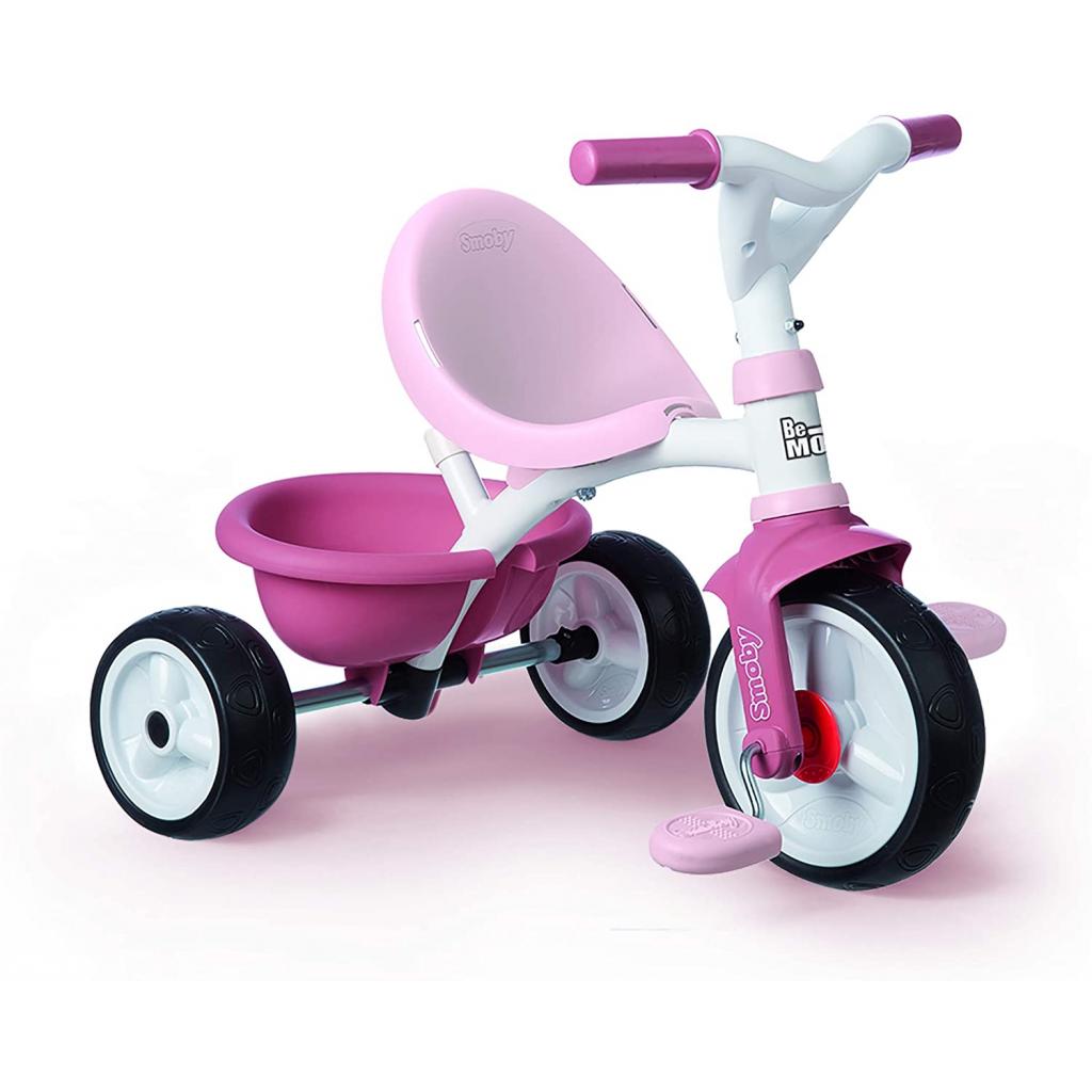 Детский велосипед Smoby Be Move 2 в 1 с багажником Розовый (740332) изображение 2