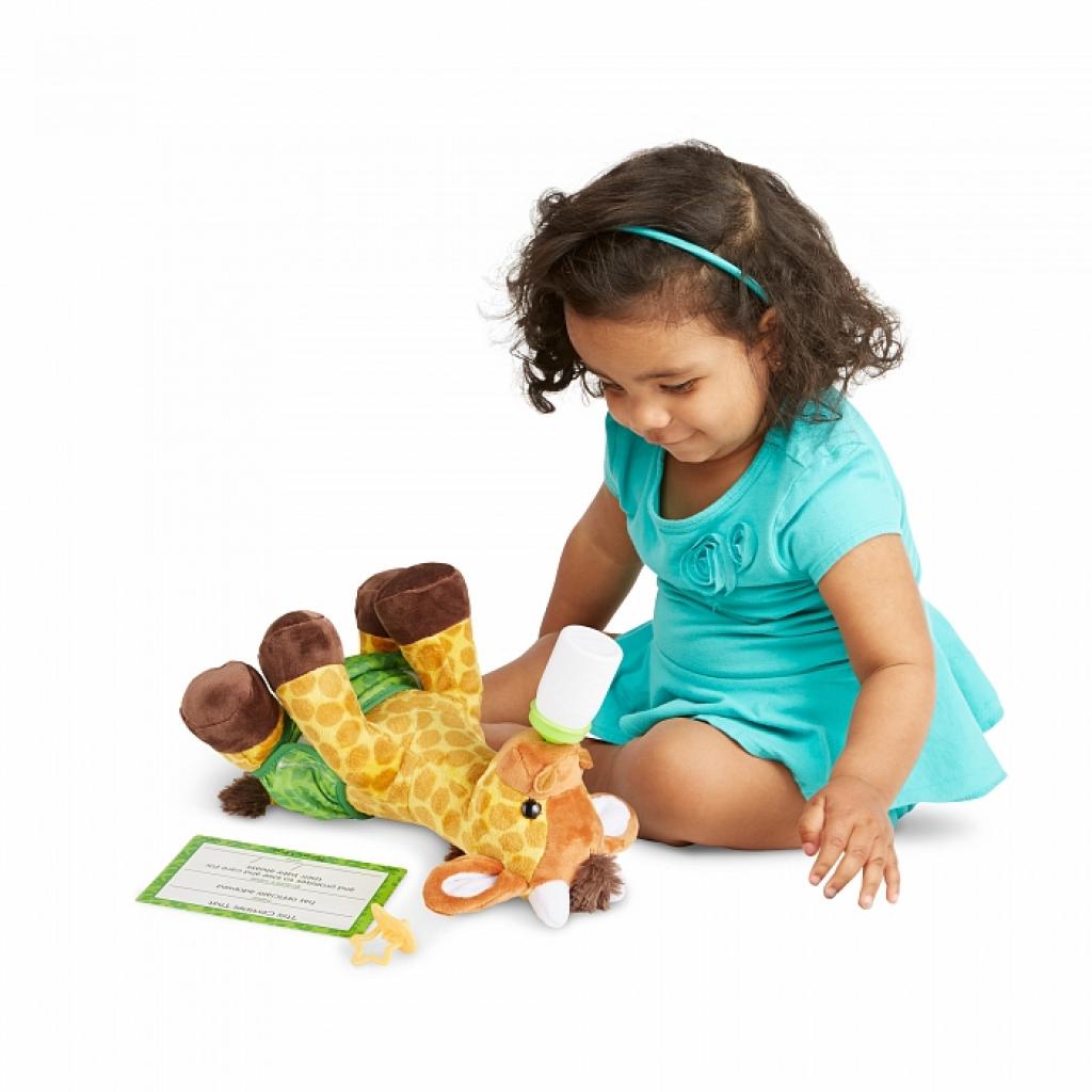 Мягкая игрушка Melissa&Doug Плюшевый малыш-жираф (MD30452) изображение 6