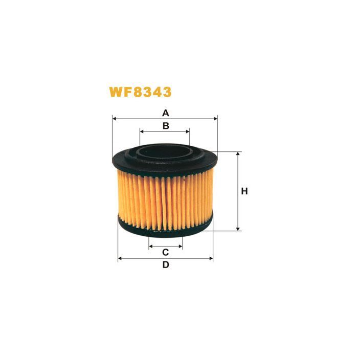 Фильтр топливный Wixfiltron WF8343