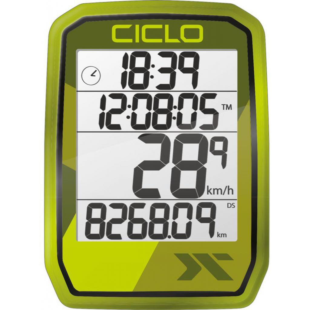 Велокомпьютер Ciclo Protos 105 Green (10151053)