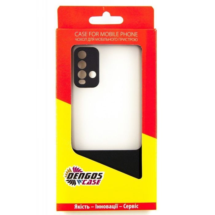 Чехол для мобильного телефона Dengos Matte Bng для Redmi 9T (black) (DG-TPU-BNG-01) изображение 3