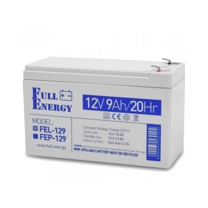 Батарея к ИБП Full Energy 12В 9Ач (FEL-129)