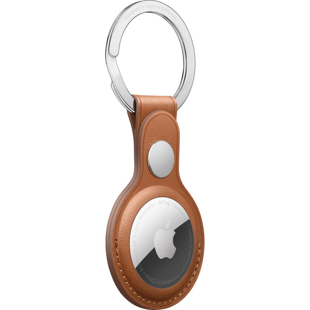 Брелок для AirTag Apple AirTag Leather Key Ring - Baltic Blue (MHJ23ZM/A) изображение 2