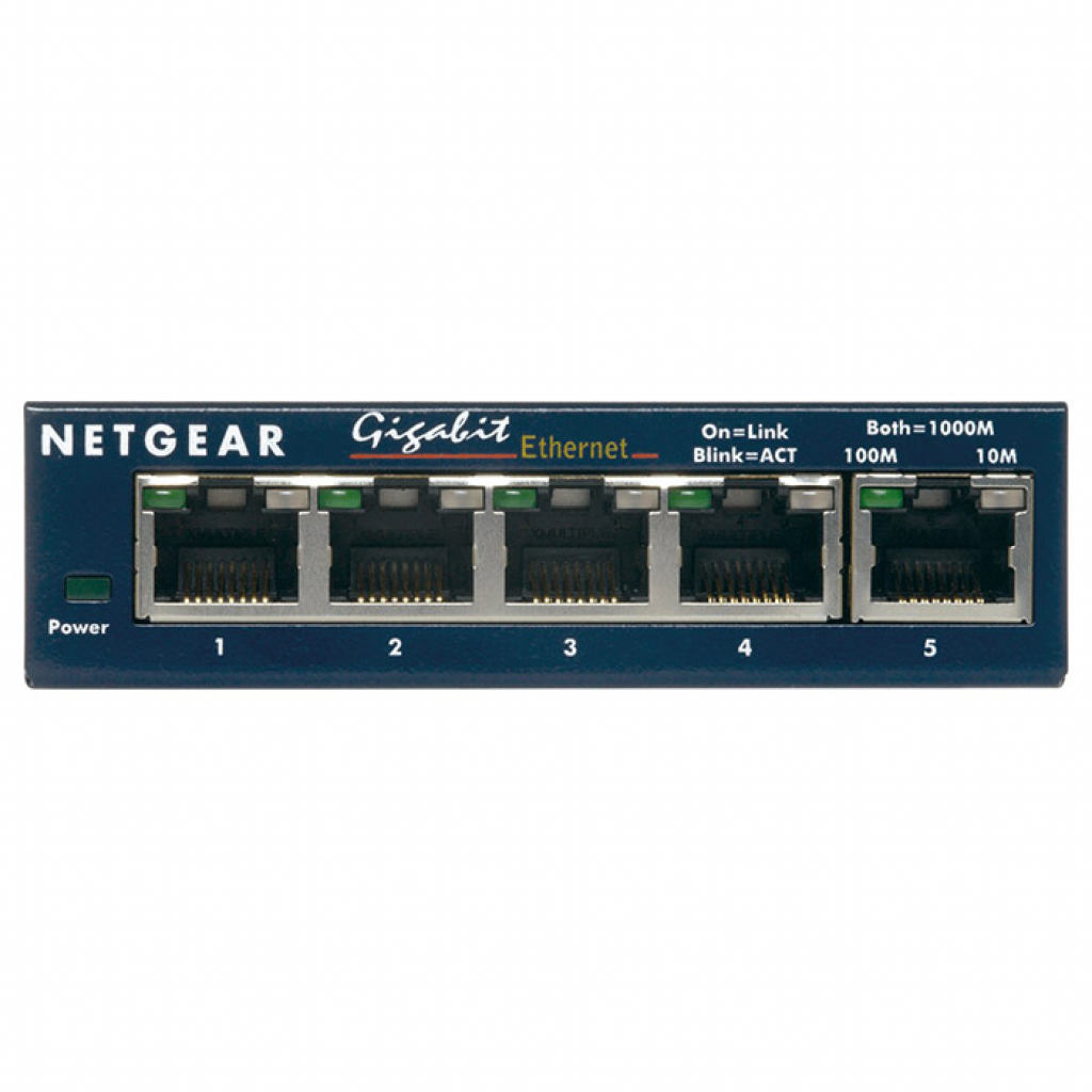 Коммутатор сетевой Netgear GS105GE изображение 2