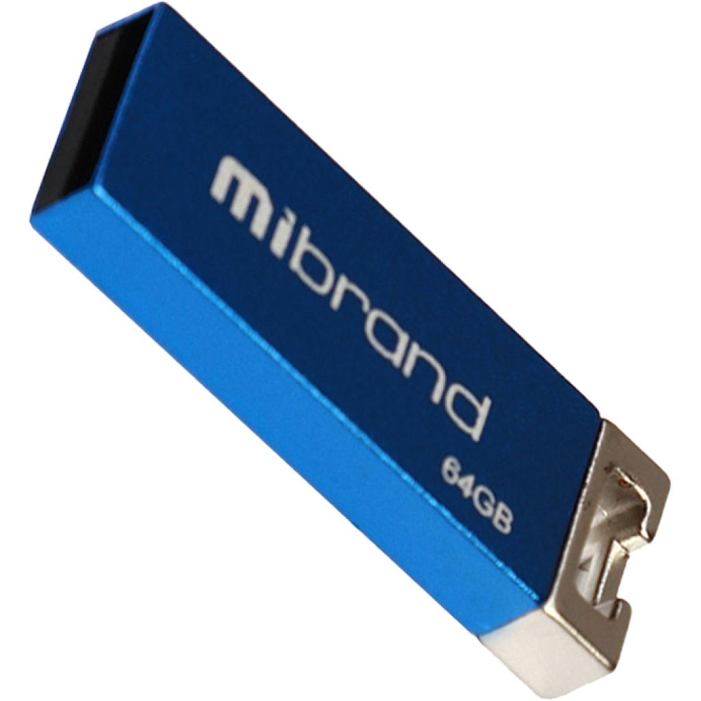 USB флеш накопитель Mibrand 64GB Сhameleon Light Green USB 2.0 (MI2.0/CH64U6LG)