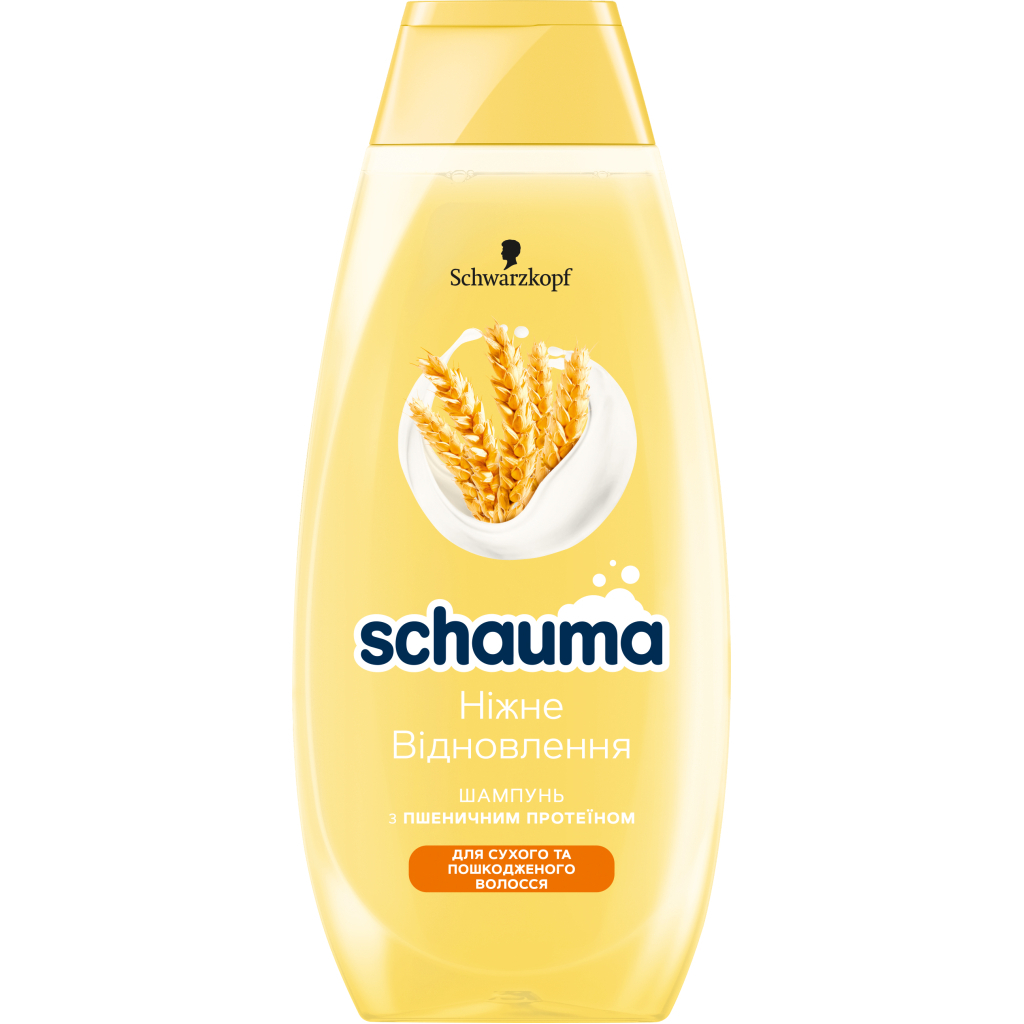 Шампунь Schauma Ніжне відновлення з пшеничним протеїном 400 мл (9000101620825)