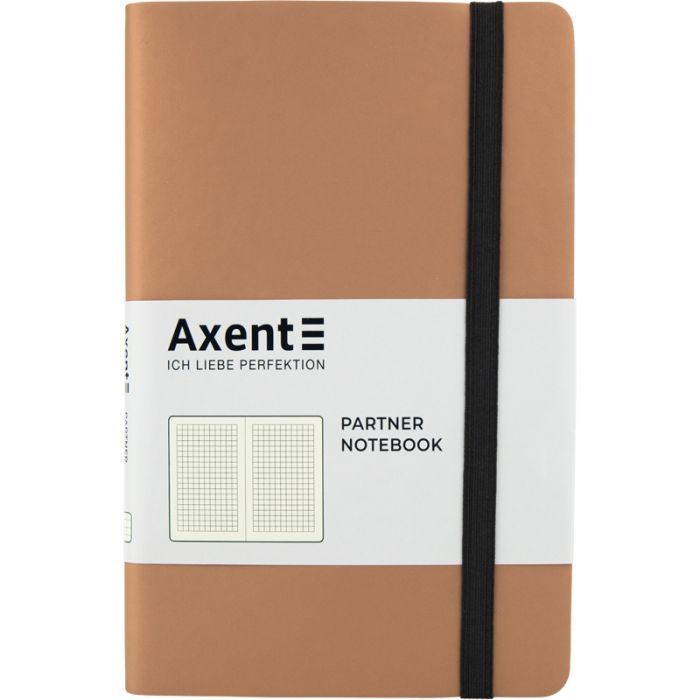 Блокнот Axent Partner Soft, 125х195, 96л, клет, салатовый (8206-09-A)