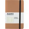 Блокнот Axent Partner Soft, 125х195, 96л, клет, золотой (8206-35-A)