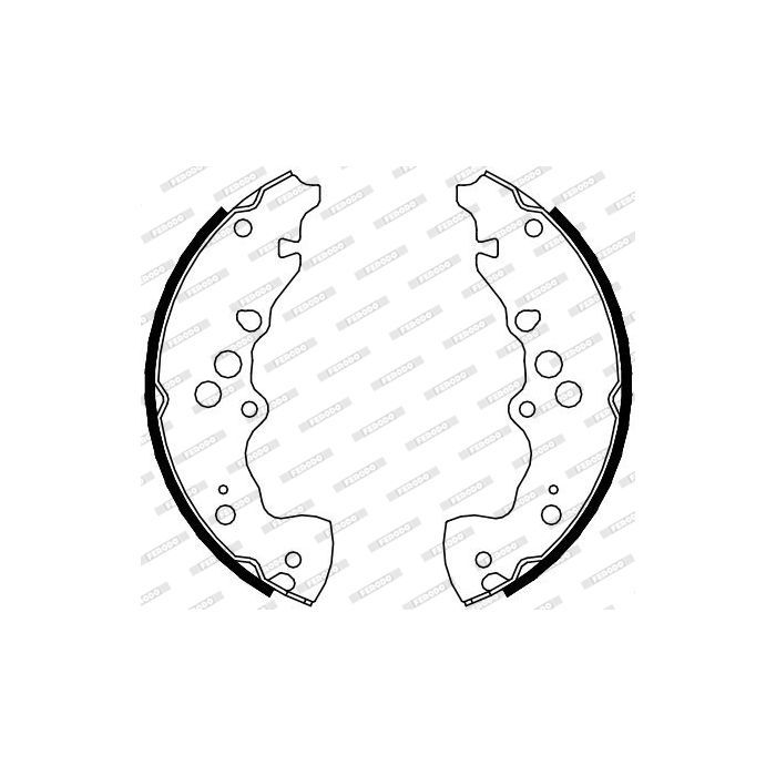 Гальмівні колодки FERODO FSB4115 зображення 2