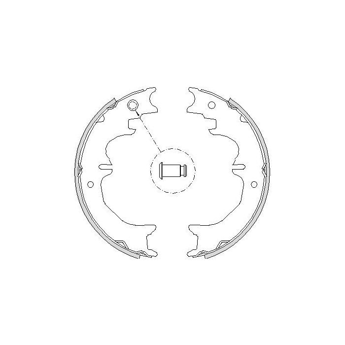 Тормозные колодки REMSA 4727.00