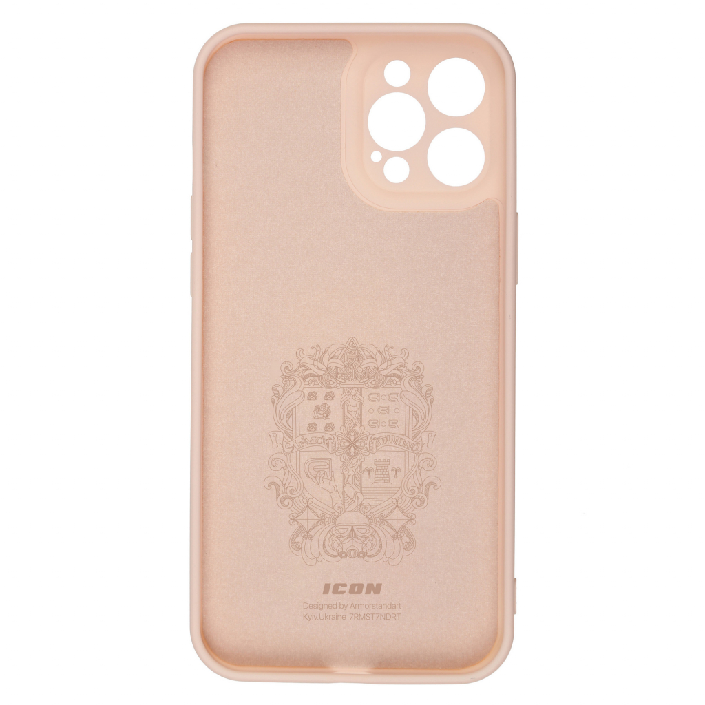 Чохол до мобільного телефона Armorstandart ICON Case Apple iPhone 12 Pro Max Pink Sand (ARM57509) зображення 2