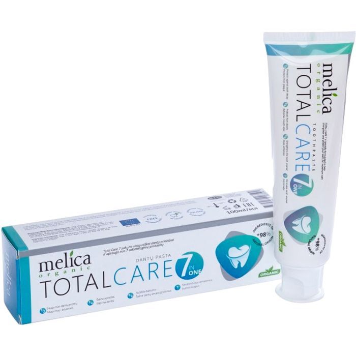 Зубна паста Melica Organic Total 7 Комплексний догляд 100 мл (4770416003594)