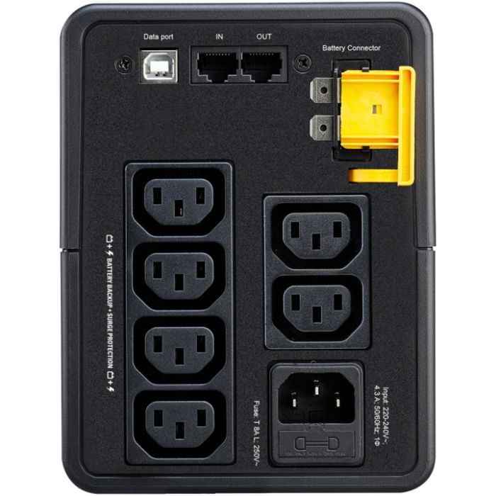 Пристрій безперебійного живлення APC Back-UPS 950VA, IEC (BX950MI) зображення 3