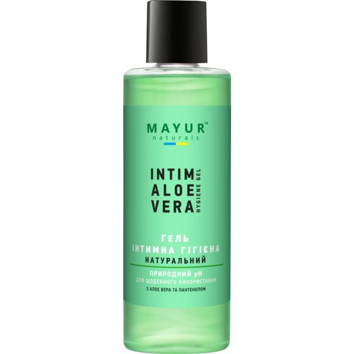 Гель для интимной гигиены Mayur Intim Aloe Vera Hygiene Gel С алоэ вера и пантенолом 200 мл (4820230950175)
