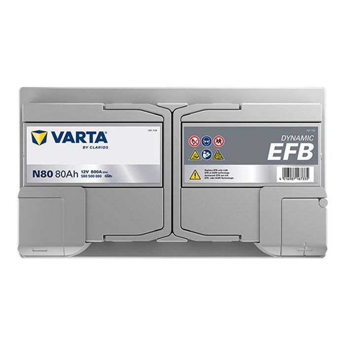 Аккумулятор автомобильный Varta Blue Dynamic 80Ah (580500080) изображение 2