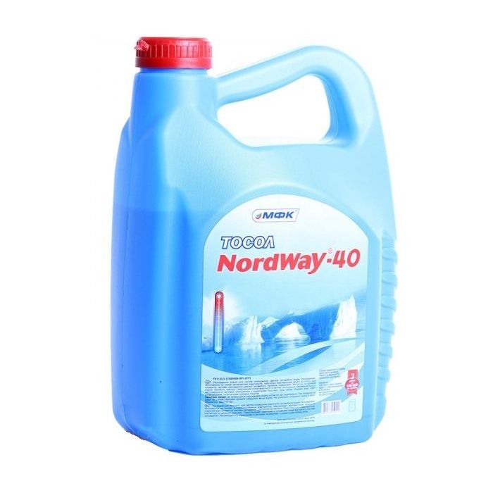 Тосол МФК NordWay -40 ELITE Strong Winter (-30С) ПЕ кан. 5кг (30817)