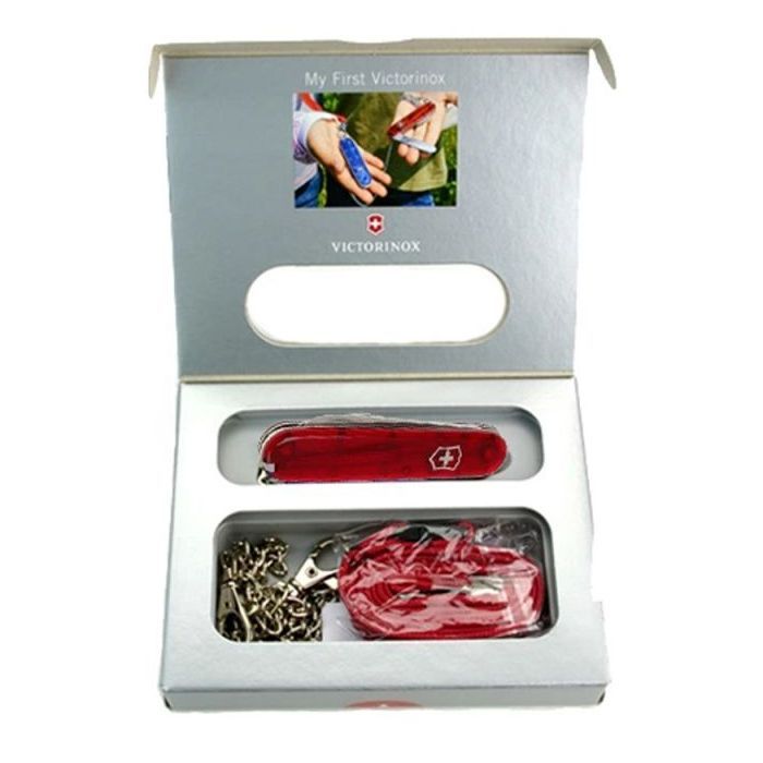Нож Victorinox My First Transparent Blue (0.2373.T2) изображение 5