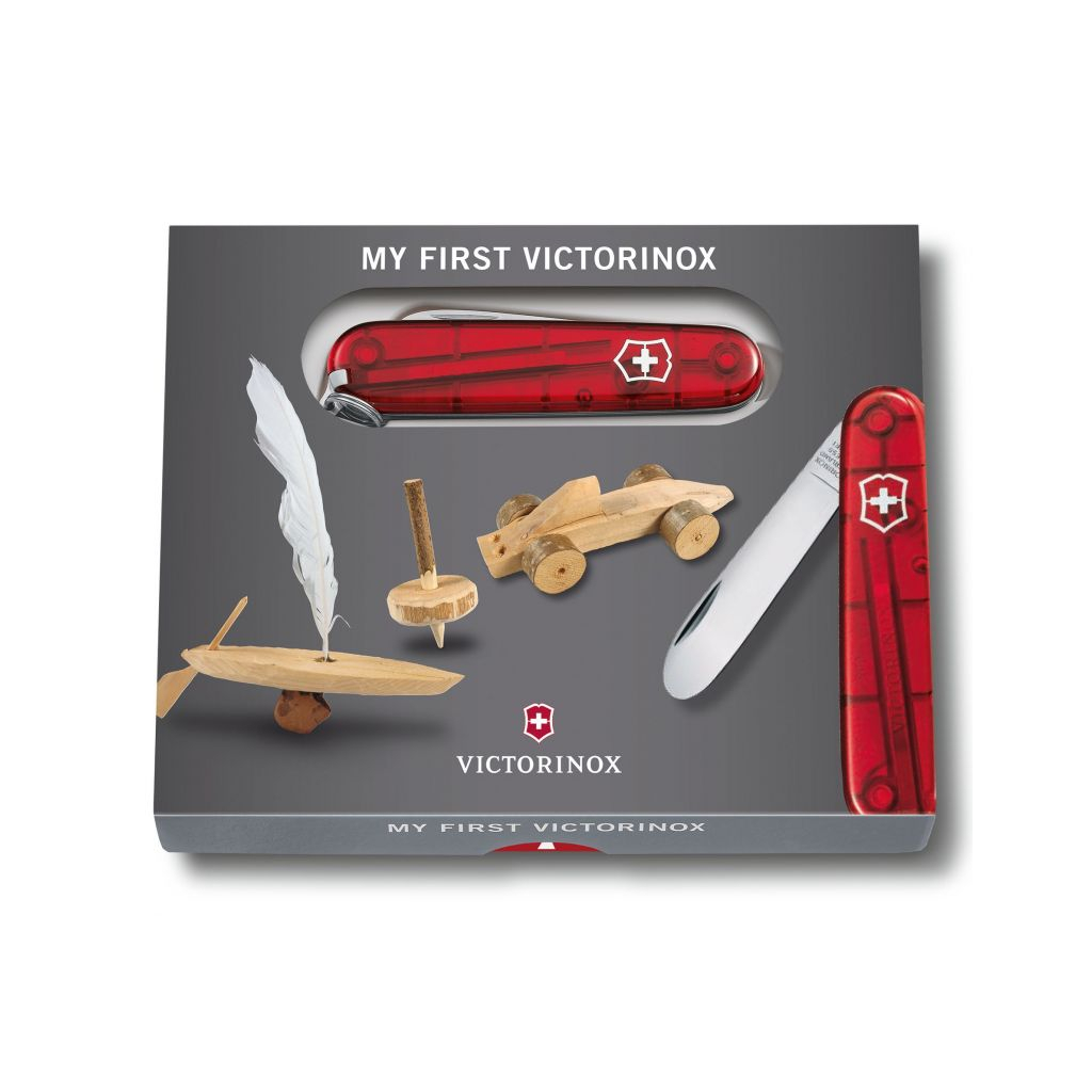 Нож Victorinox My First Transparent Red (0.2373.T) изображение 6