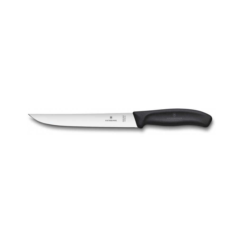Кухонный нож Victorinox SwissClassic Carving 18 см Black (6.8103.18B)
