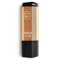 USB флеш накопичувач T&G 8GB 121 Vega Series Gold USB 2.0 (TG121-8GBGD)