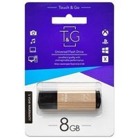 USB флеш накопичувач T&G 8GB 121 Vega Series Gold USB 2.0 (TG121-8GBGD) зображення 2