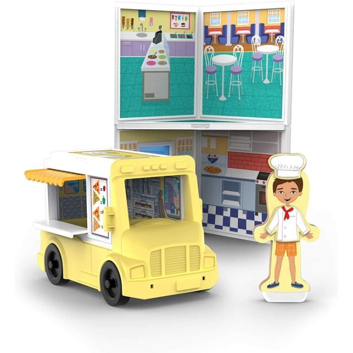 Игровой набор Melissa&Doug магнитный Магазин пиццы и мороженого (MD30658) изображение 4