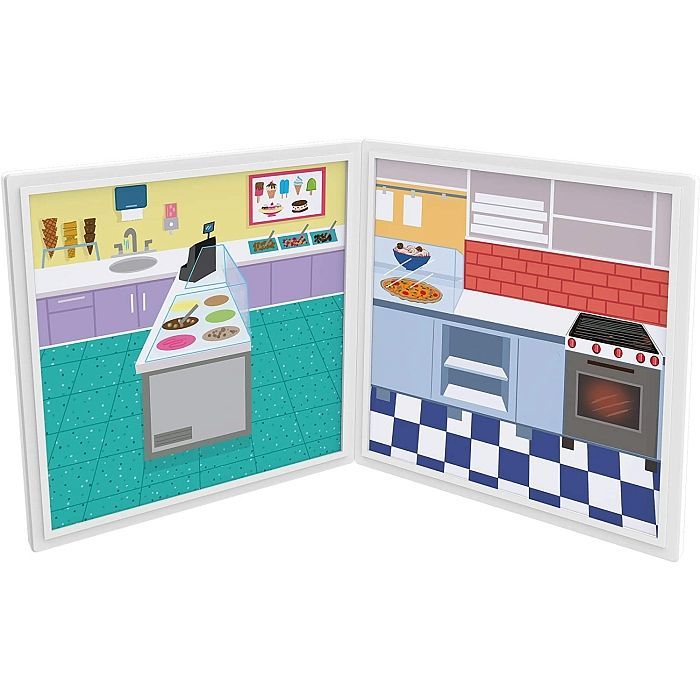Игровой набор Melissa&Doug магнитный Магазин пиццы и мороженого (MD30658) изображение 5